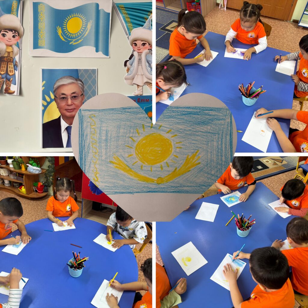 “Қызғалдақ” ересек тобы Сурет салу Тақырыбы: “Менің Отанымның туы”🇰🇿 Мақсаты:&hellip;